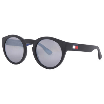 Grey Mirrror Oval Sunglasses TH 1555S 0D51T4