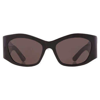 Grey Oval Sunglasses BB0329S 001