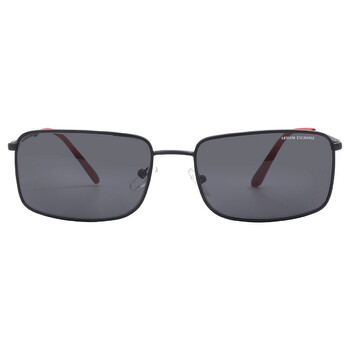 Grey Rectangular Sunglasses AX2044S 600087