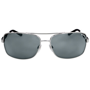 Grey Rectangular Sunglasses BE3074 100387