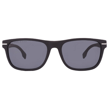 Grey Rectangular Sunglasses BOSS 1323S 0003