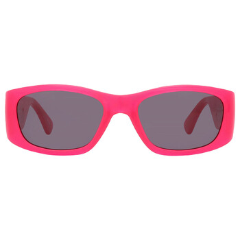 Grey Rectangular Sunglasses MOS145S 0MU1IR