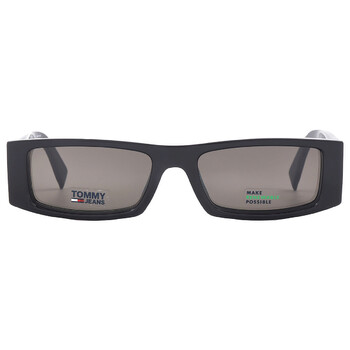 Grey Rectangular Sunglasses TJ 0092S 0807IR