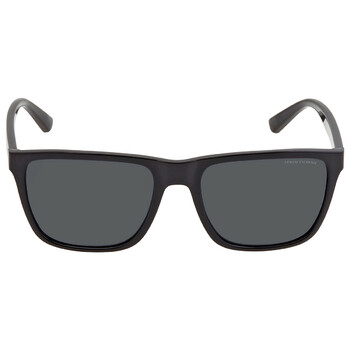Grey Square Sunglasses AX4080S 815881