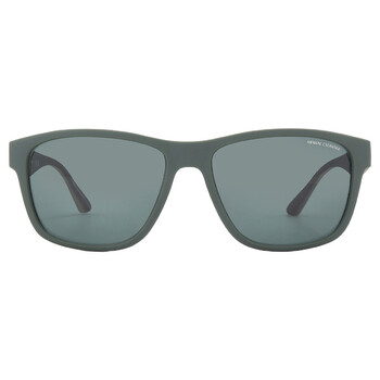 Grey Square Sunglasses AX4135S 830171