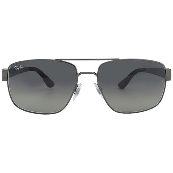 Gunmetal Aviator Sunglasses RB3663 00471