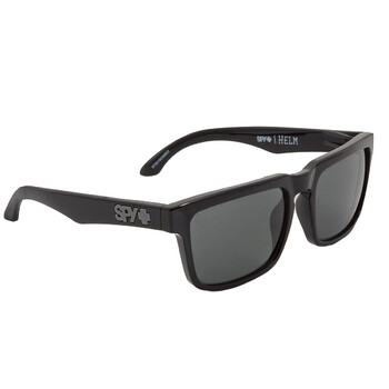 HELM HD Plus Gray Green Square Sunglasses