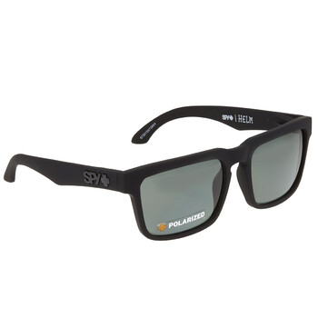 HELM HD Plus Gray Green Square Sunglasses