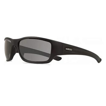 Heading Graphite Polarized Wrap Sunglasses RE 4058 01 GY