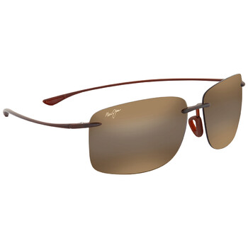 Hema HCL Bronze Rectangular Sunglasses H44326M62
