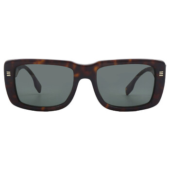 Jarvis Green Rectangular Sunglasses BE4376U 300271