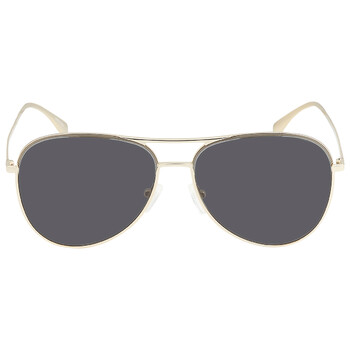 Kona Dark Grey Solid Pilot Sunglasses MK1089 101487