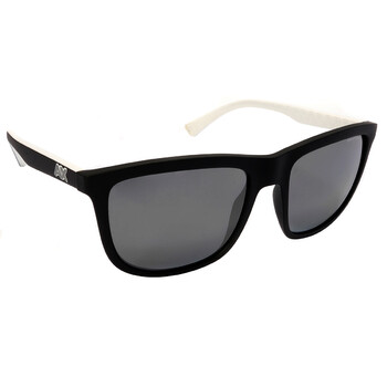 Mirrored Silver Polarized Square Sunglasses AX4093S 8078Z356