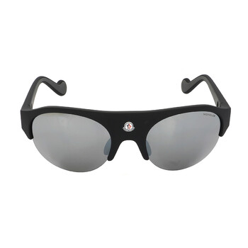 Mirrored Smoke Oval Sunglasses ML0050 02C