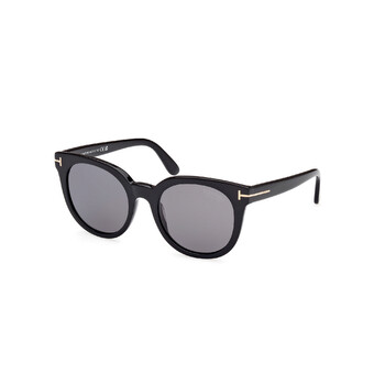 Moira Polarized Smoke Cat Eye Sunglasses FT1109 01D