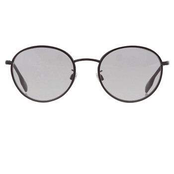 Open Box  Burberry Light Grey Round Sunglasses BE3148D 100187