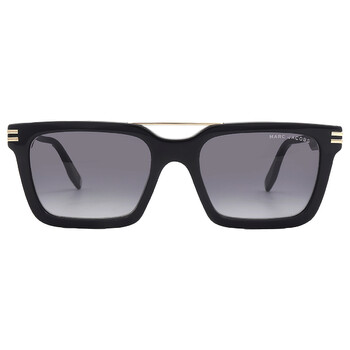 Open Box  Marc Jacobs Dark Grey Shaded Rectangular Sunglasses MARC 589S 08079O