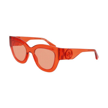 Orange Cat Eye Sunglasses LO744S 842