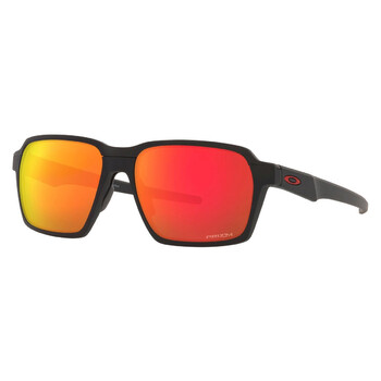 Parlay Prizm Ruby Rectangular Sunglasses OO4143 414303