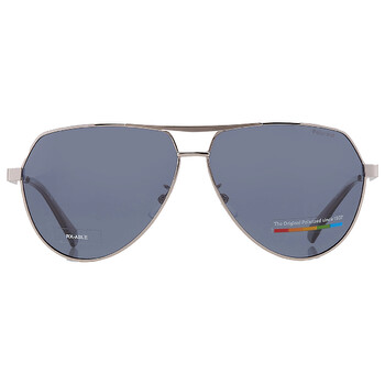 Polarized Blue Pilot Sunglasses PLD 2145GSX 06LBC3