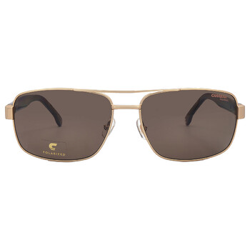 Polarized Bronze Rectangular Sunglasses CARRERA 8063S 0AOZSP