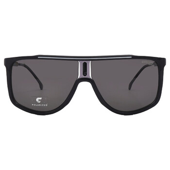 Polarized Grey Browline Sunglasses CARRERA 1056S 008AM9