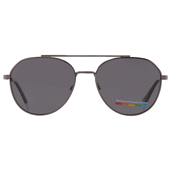 Polarized Grey Pilot Sunglasses PLD 4119SX 0KJ1M9