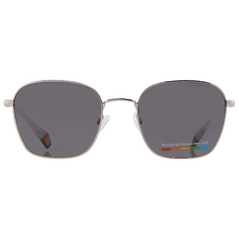 Polarized Grey Square Sunglasses PLD 6170S 06LBM9