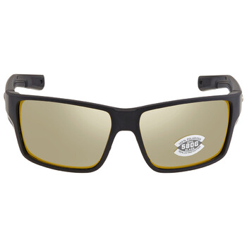 REEFTON PRO Sunrise Silver Mirror Polarized Glass Rectangular Sunglasses 6S9080 908006