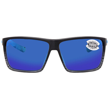 RINCON Blue Mirror Polarized Glass Sunglasses RIN 179 OBMGLP