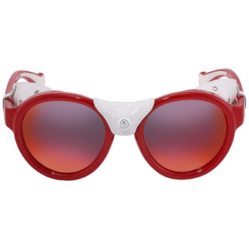 Red Mirror Round Sunglasses ML0046 67C