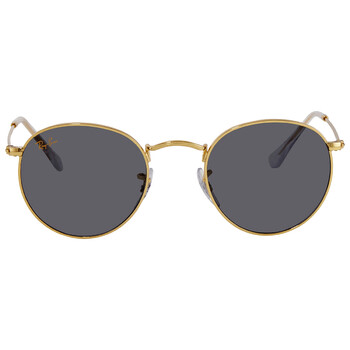 Round Metal Legend Blue Sunglasses RB3447 9196R5