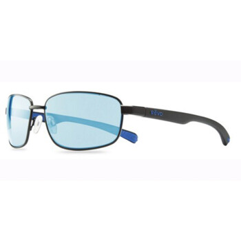 Shotshell Blue Water Polarized Rectangular Sunglasses RE 1017 01 BL