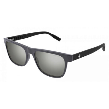 Silver Flash Square Sunglasses MB0209S 003