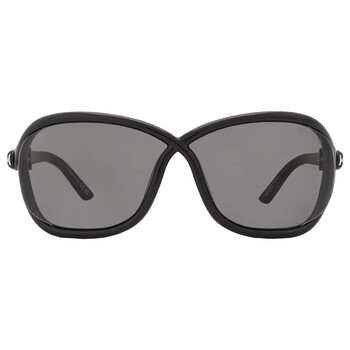 Smoke Wrap Sunglasses FT1069 01A