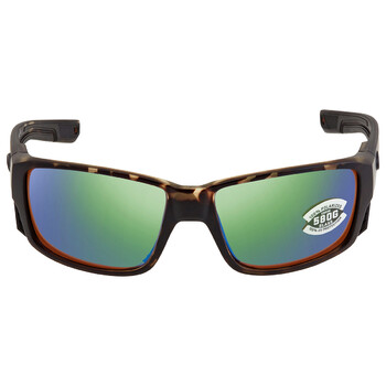 TUNA ALLEY PRO Green Mirror Polarized Glass Sunglasses 6S9105 910511
