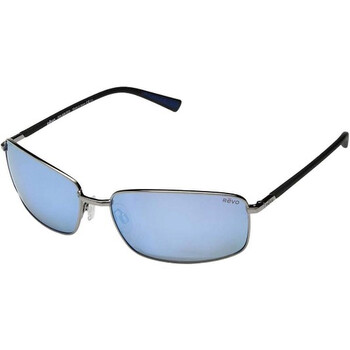 Tate Graphite Rectangular Sunglasses RE 1079 00 GY