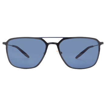 Trenton Blue Solid Pilot Sunglasses MK1050 100580