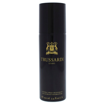 Uomo Deodorant Spray by Trussardi for Men  3.4 oz Deodorant Spray