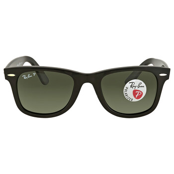 Wayfarer Ease Green Classic G15 Sunglasses RB4340 60158