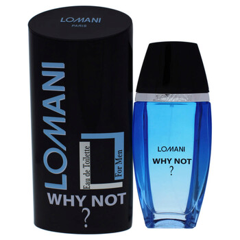 Why Not by Lomani for Men  3.3 oz EDT Spray