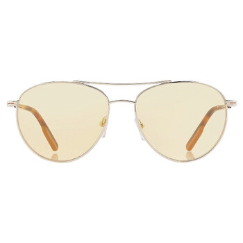 Yellow Pilot Sunglasses EZ0137 32E