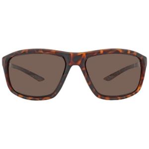 Adrenaline Brown Rectangular Sunglasses EV1112 221 66