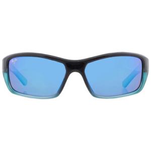 Barrier Reef Blue Hawaii Wrap Sunglasses B79206C