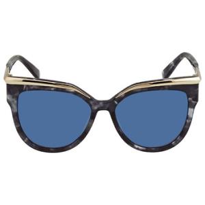 Blue Cat Eye Sunglasses MCM637S 404