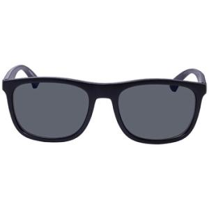 Blue Grey Square Sunglasses EA4158 587125