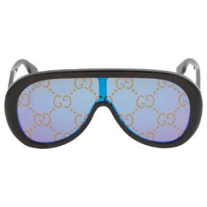 Blue Logo Mask Sunglasses GG1370S 002