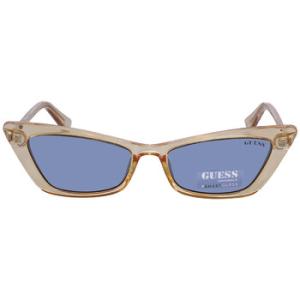 Blue Rectangular Sunglasses GU8229 41V