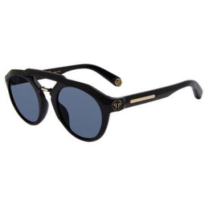 Blue Round Sunglasses SPP045M 0700