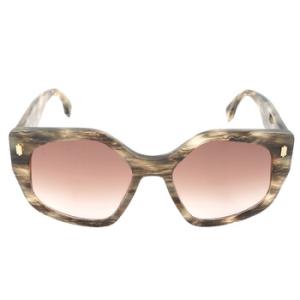 Bordeaux Geometric Sunglasses FE40017I 63S